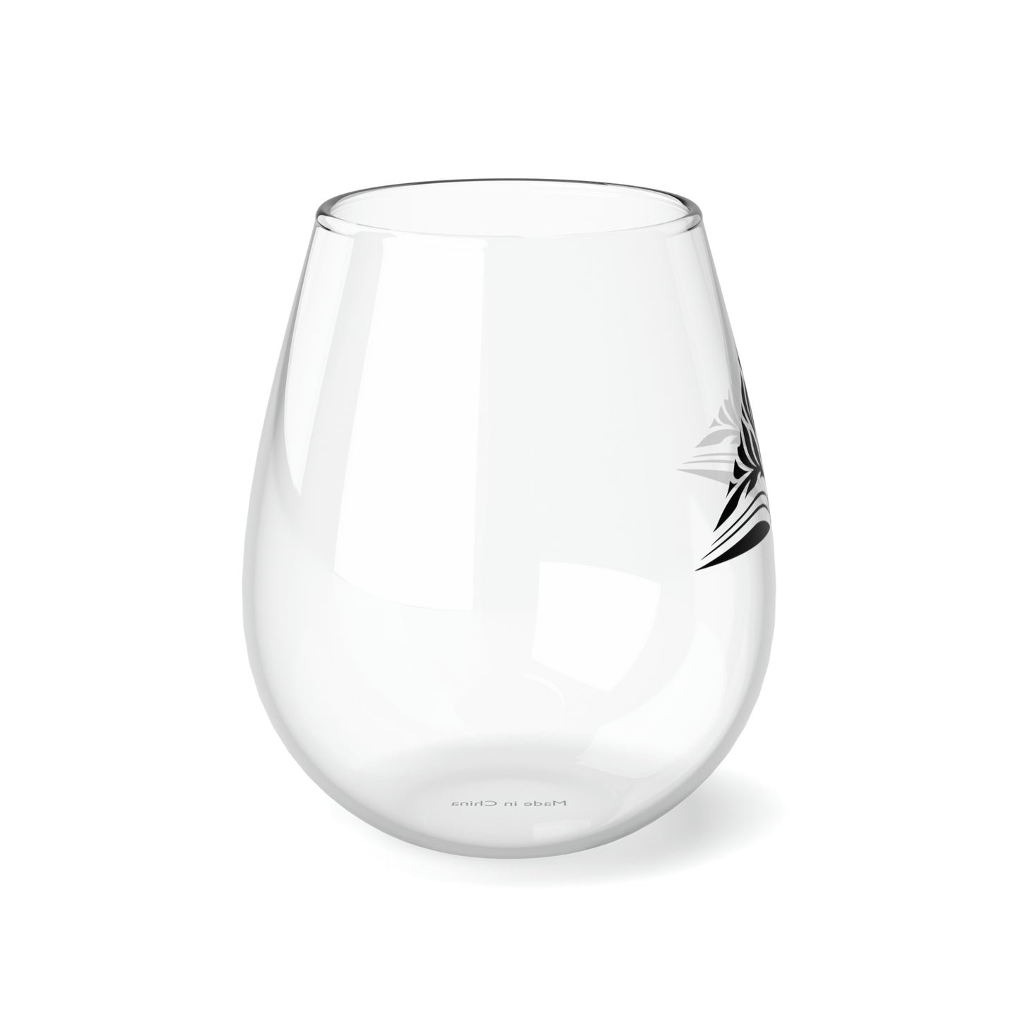 I'll toast to the Mystic & Noank Library! - stemless wine glass, 11.75oz